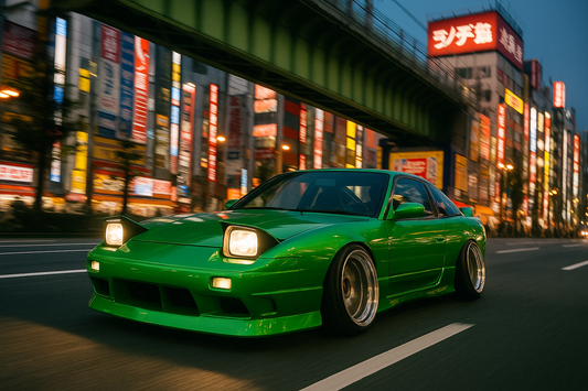Candy Green 180sx Wall Poster Print Free Delivery
