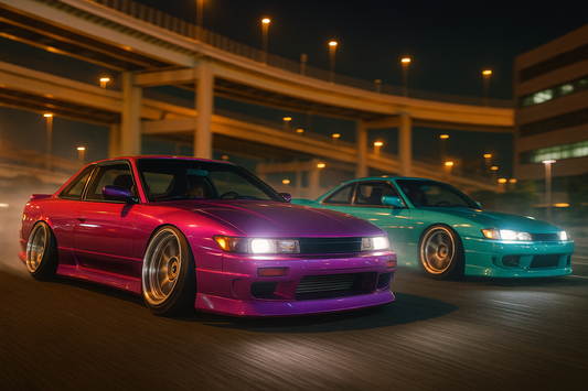 Daikoku Drift Battle Wall Poster Print Free Delivery