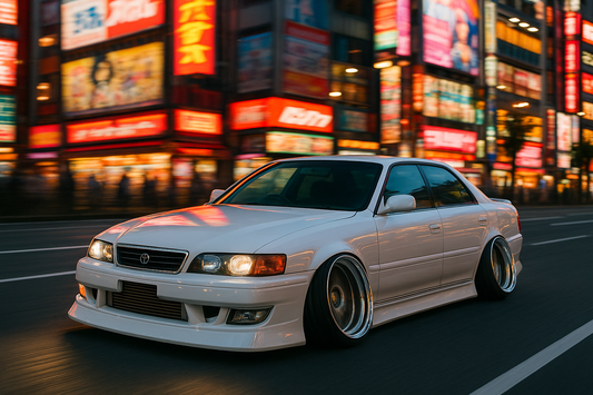 JZX100 Akihabara Wall Poster Print Free Delivery